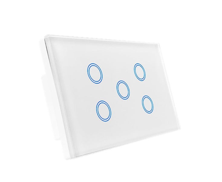 Zigbee 5 Gang Light Switch (White) Carousel 2