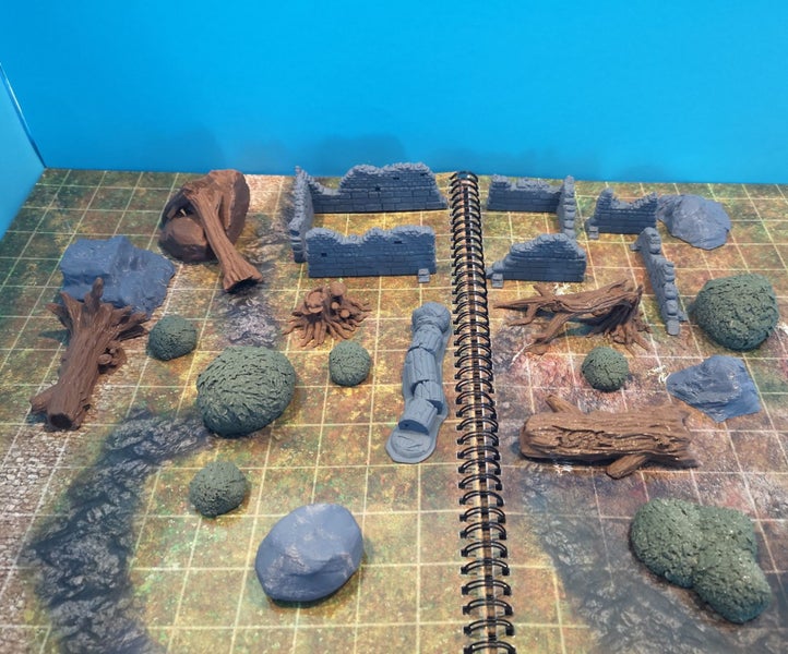 Wilderness Scatter Table Ready Dungeons and Dragons dice4dungeons LaCo Carousel 1