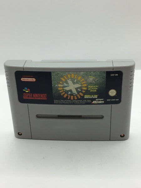 * -SNES- Revolution X * Carousel 1
