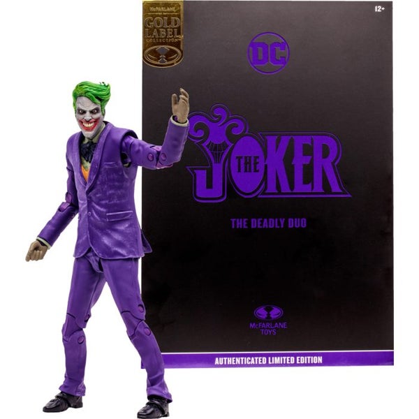 DC Multiverse Gold Label: The Joker The Deadly Duo Action Figure Carousel 1