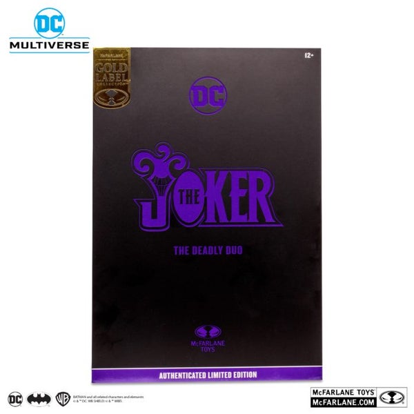 DC Multiverse Gold Label: The Joker The Deadly Duo Action Figure Carousel 2