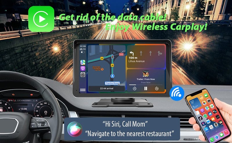 9 Inch Wireless Car Touch Screen Navigation with Apple Carplay & Android Auto Carousel 5