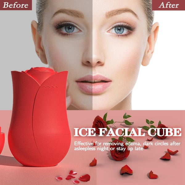 Rose Ice Roller For FaceL¬Cryo Cube Ice Roller For Facial And Eye Carousel 5