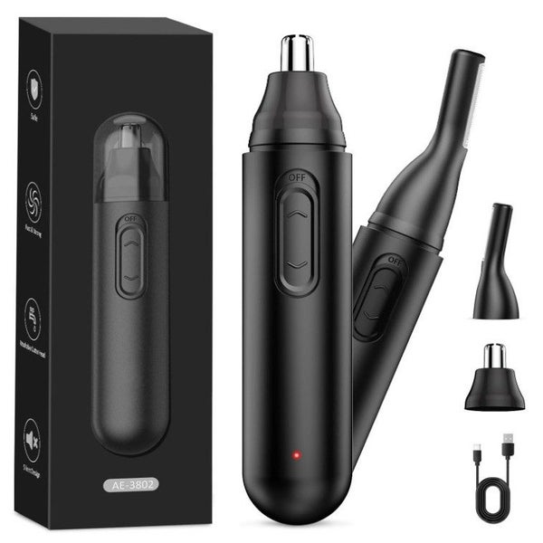 Nose Hair Trimmer for Men, Painless USB Rechargeable Nose Hair Trimmer Carousel 1