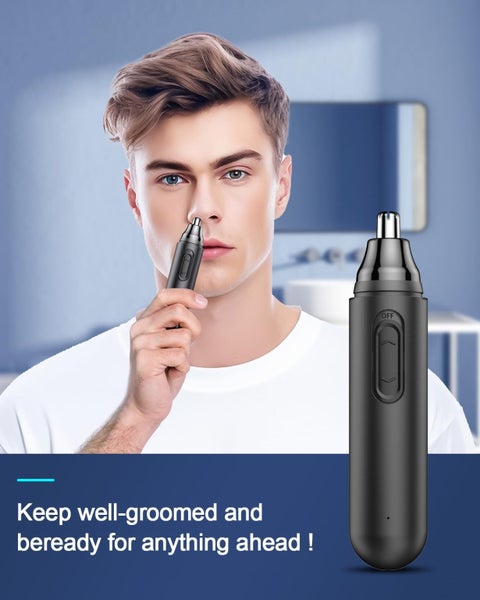 Nose Hair Trimmer for Men, Painless USB Rechargeable Nose Hair Trimmer Carousel 6