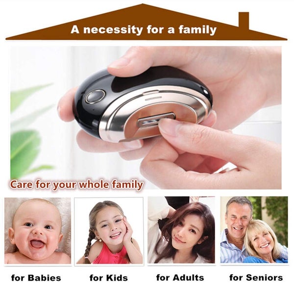 Automatic Nail Clipper, Electric Nail Clippers Safe Fingernail Cutter Carousel 5