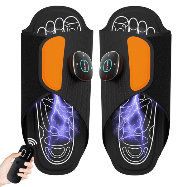 1 Pair EMS Foot Massager Mat - for Pain Plantar Relief Carousel 1