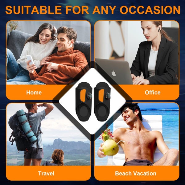 1 Pair EMS Foot Massager Mat - for Pain Plantar Relief Carousel 5