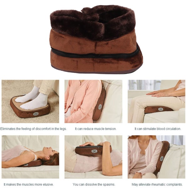 Foot Massager,Detachable Heating Massage Feet Warmer,Foot Massager Carousel 5