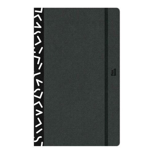 Flexbook Visions Notebook Medium Ruled Black/White Carousel 2