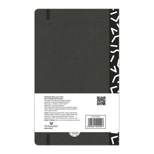 Flexbook Visions Notebook Medium Ruled Black/White Carousel 3