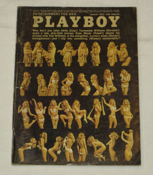 Playboy March 1973 - Playmate: Bonnie Large (With Centrefold) Carousel 1