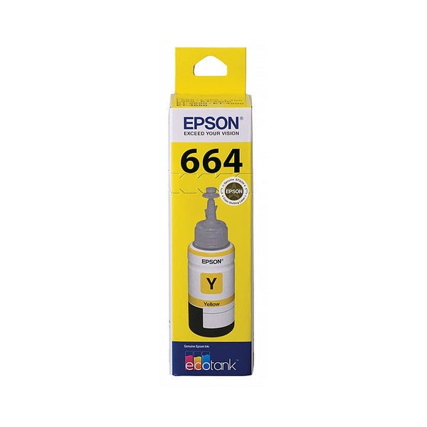 Epson T664 T774 EcoTank 664 774 Ink Toner Bottle Value Pack Genuine Original Carousel 5