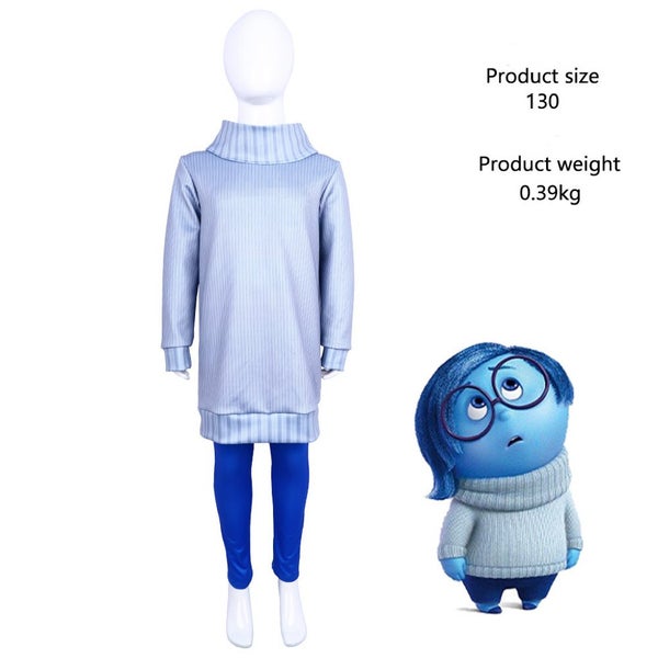 Party-Inside Out Sadness Costume 170cm Carousel 1