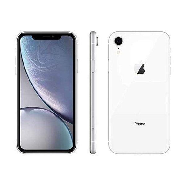 iPhone XR 64GB White Unlocked SIM+eSIM | 100% Battery | Like New64361039982849110