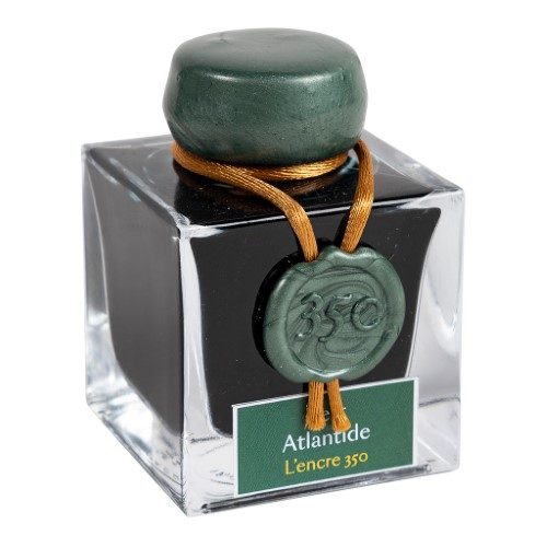 Jacques Herbin 350th Anniversary Ink 50ml Atlantis Green Carousel 2