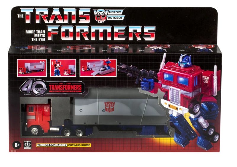 Transformers 40th Anniversary Retro: G1 Optimus Prime Action Figure Carousel 1