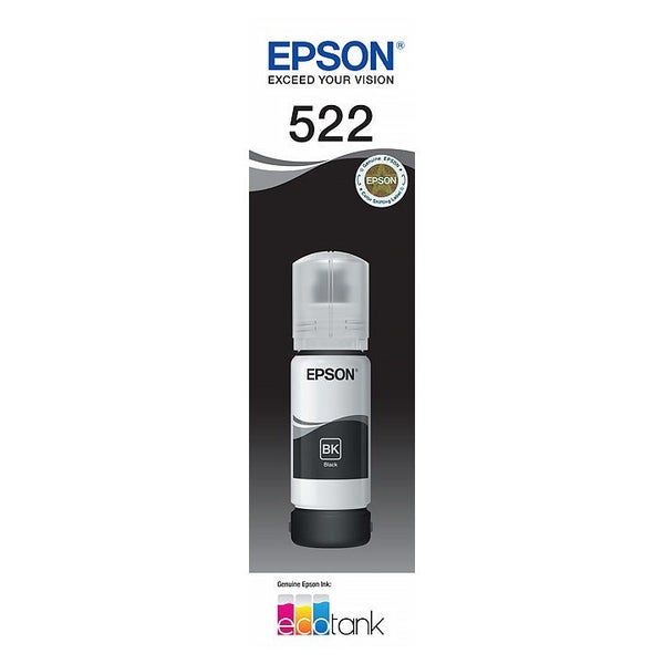 Epson T522 EcoTank 522 Ink Toner Bottle Value Pack Black Cyan Magenta Yellow ... Carousel 2