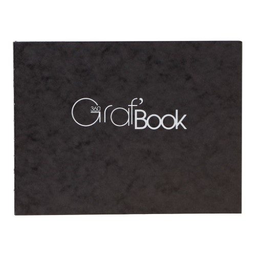 GrafBOOK 360 Notebook 15x21cm Black Carousel 1
