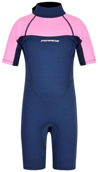 Mirage Women's Springsuit (2mm) - Pink / Navy (Size 8) Carousel 1