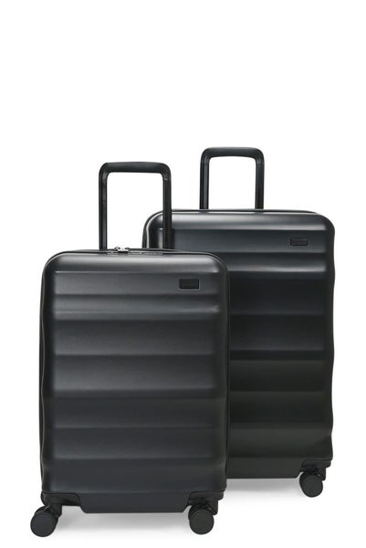 Explorer Luna-Air 55cm & 63cm Hardside Luggage Set Black Carousel 2