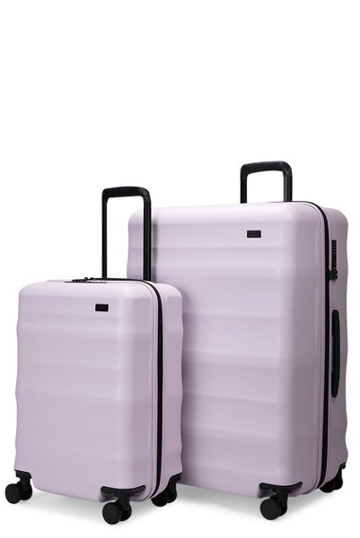 Explorer Luna-Air 55cm & 74cm Hardside Luggage Set Lilac Carousel 1