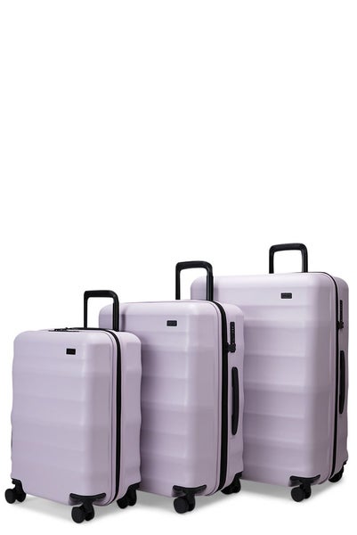 Explorer Luna-Air 55cm, 63cm & 74cm Hardside Luggage Set Lilac Carousel 1