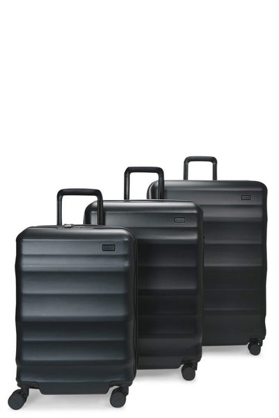 Explorer Luna-Air 55cm, 63cm & 74cm Hardside Luggage Set Black Carousel 2