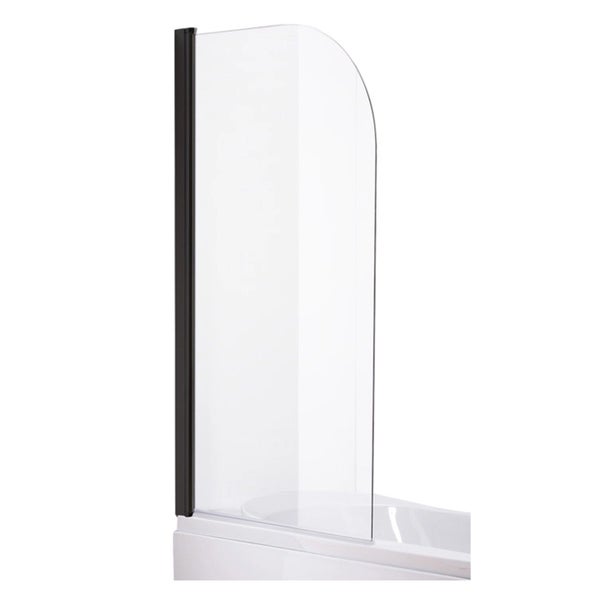 NEW Shower Bath Screen Black Carousel 1