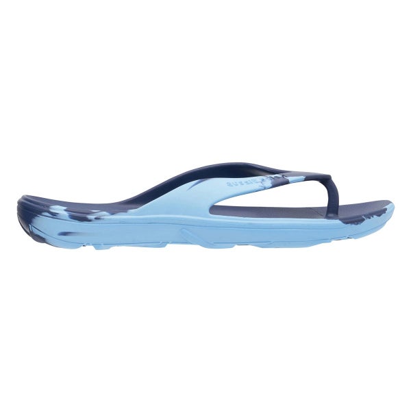 Aussie Soles Starfish 2.0 Medium Arch Thongs - Navy & Sky Blue Carousel 2