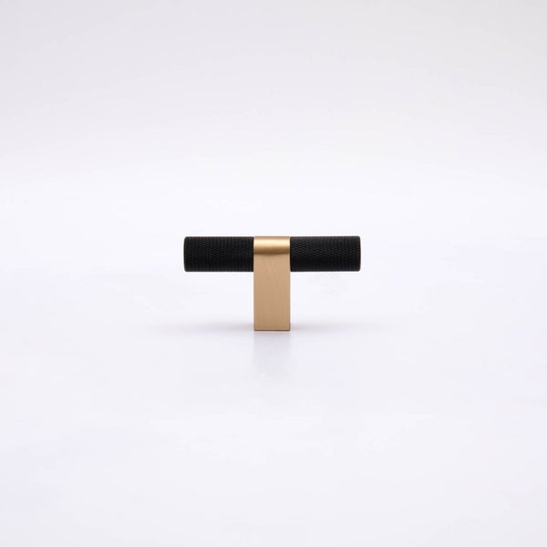 KT&CO Kitchen drawer handles matte black Brass Vaucluse Carousel 1
