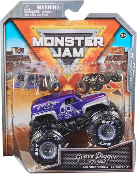 Monster Jam 1:64 Scale Series 32: Grave Digger The Legend Alternate Dimensions Carousel 1