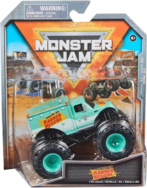 Monster Jam 1:64 Scale Series 32: Everyday Heroes Ranger Rescue Carousel 1