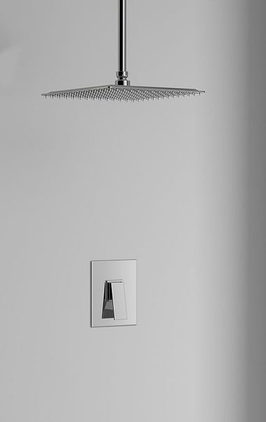 SALE Shower Mixer-Square L005C + Ceiling Mount Raining Shower Head Lennox Carousel 1