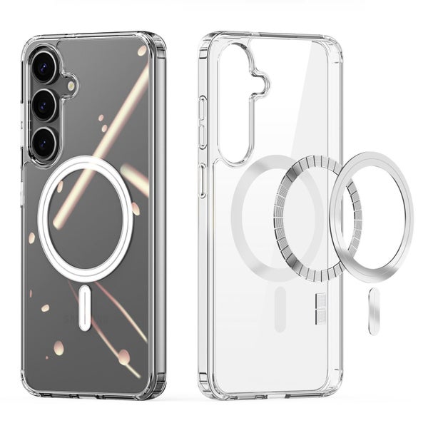 DUX DUCIS Samsung Galaxy S25 MagSafe Magnetic TPU PC Case Crystal Clear Cover Carousel 1