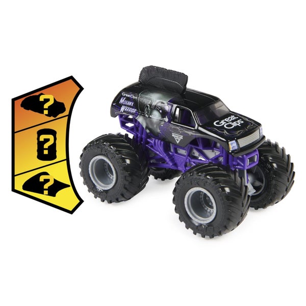 Monster Jam 1:64 Scale Series 25: Great Clips Mohawk Warrior Monster Truck Carousel 6