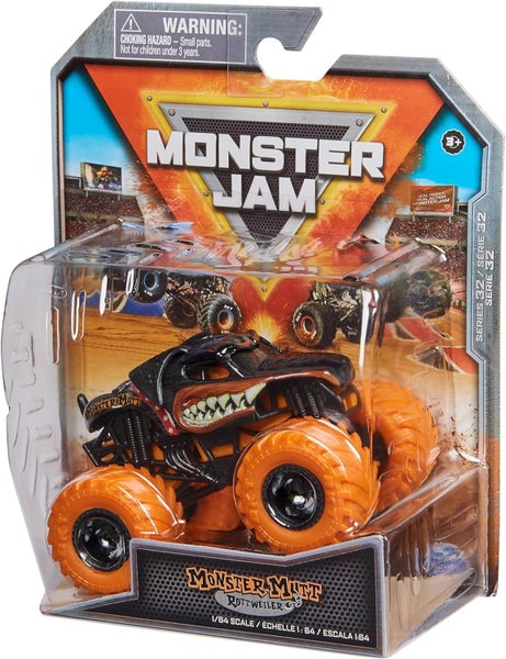 Monster Jam 1:64 Scale Series 32: Ruff Crowd Monster Mutt Rottweiler Carousel 2