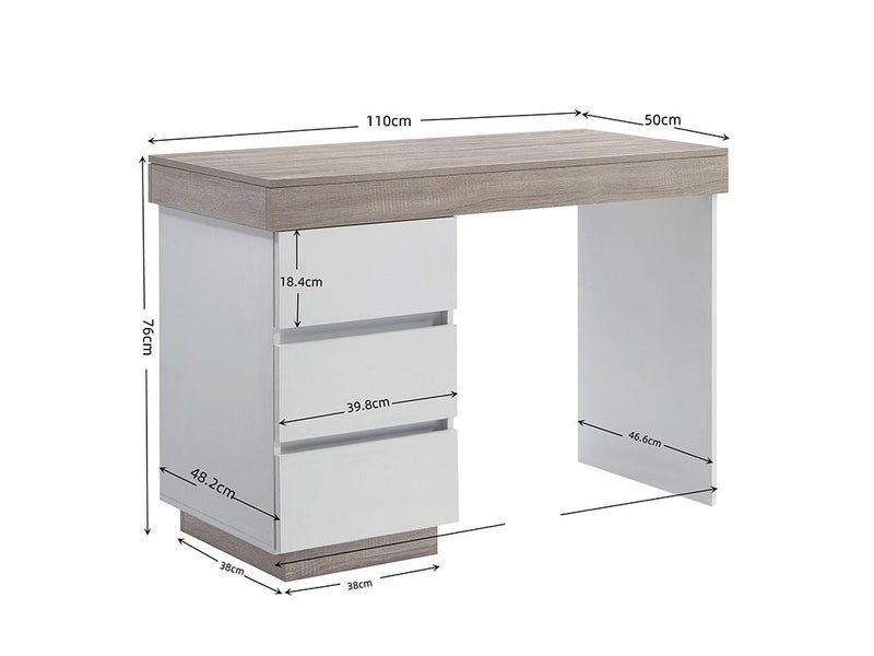 Desk with drawers Carousel 2