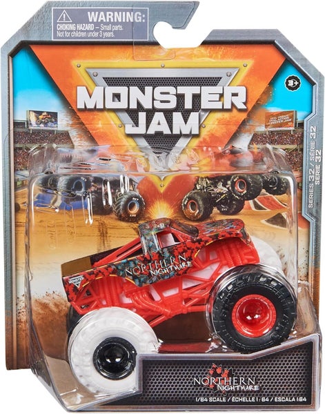 Monster Jam 1:64 Scale Series 32: Phased Out Northern Nightmare Carousel 1