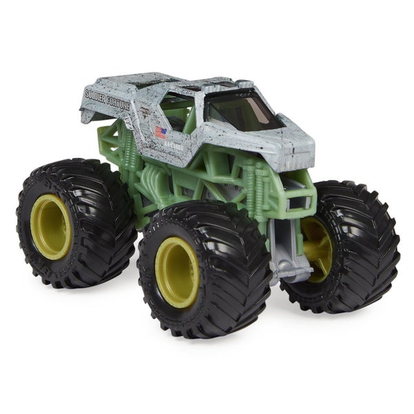 Monster Jam 1:64 Scale Series# 29: Soldier Fortune - Steel Reveal Carousel 2