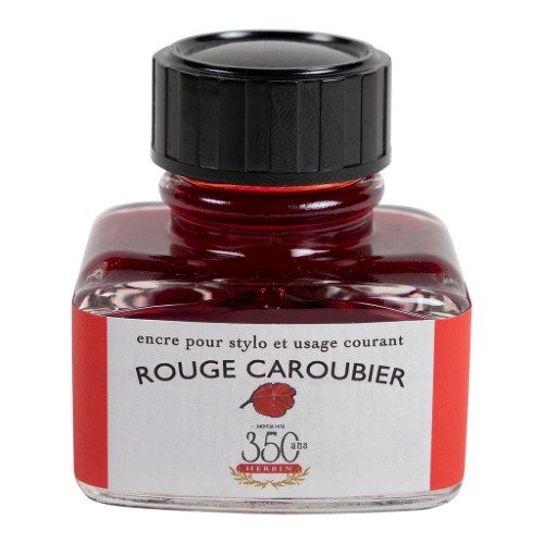 Herbin Writing Ink 30ml Rouge Caroubier Carousel 1