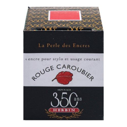 Herbin Writing Ink 30ml Rouge Caroubier Carousel 2