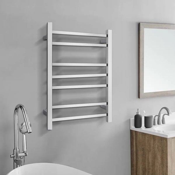 Heated Towel Rail 7 Bars 800x400x120mm Carousel 1