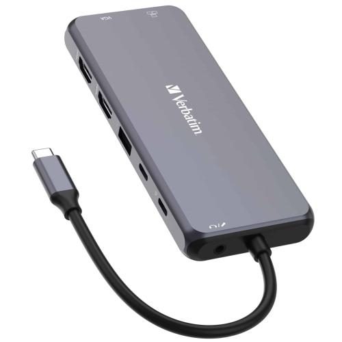 Verbatim Multiport USB-C Hub - 14 Ports [32154] Carousel 1