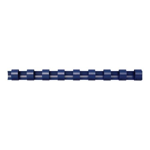 Fellowes Plastic Binding Combs 6mm Blue Pack 100 Carousel 1