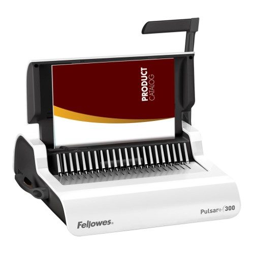 Fellowes Pulsar+ 300 Plastic Comb Binding Machine Carousel 4