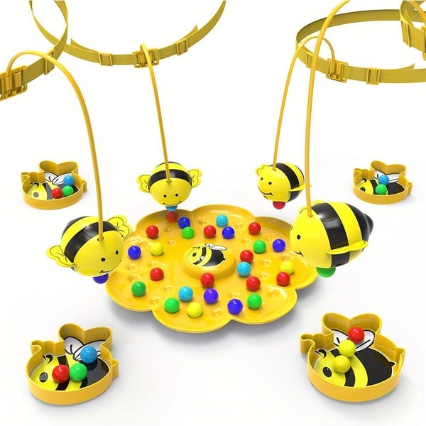 Clumsy Bumblebee Multifunctional Board Game Puzzle Fishing Toys Little Girl B... Carousel 2