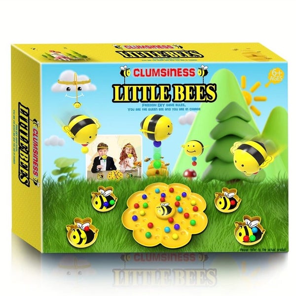 Clumsy Bumblebee Multifunctional Board Game Puzzle Fishing Toys Little Girl B... Carousel 7