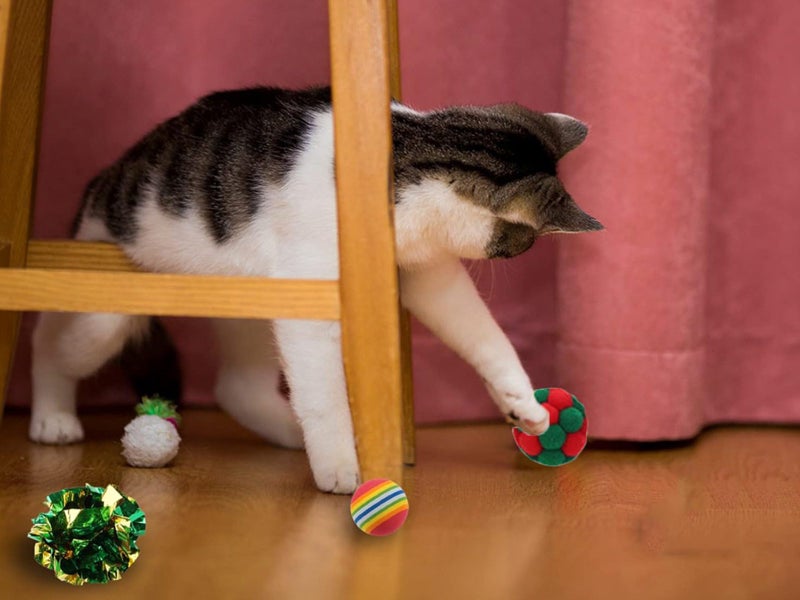 2025 Cat Advent Calendar 24 Days Christmas Countdown Calendar Xmas Gift Cat Toys Carousel 4