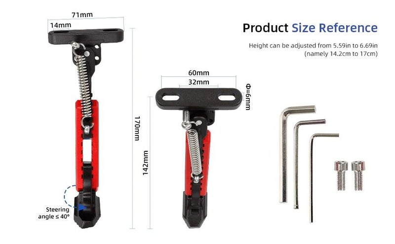 Xiaomi Electric Scooter Kickstand Ulip V2.0 Carousel 20